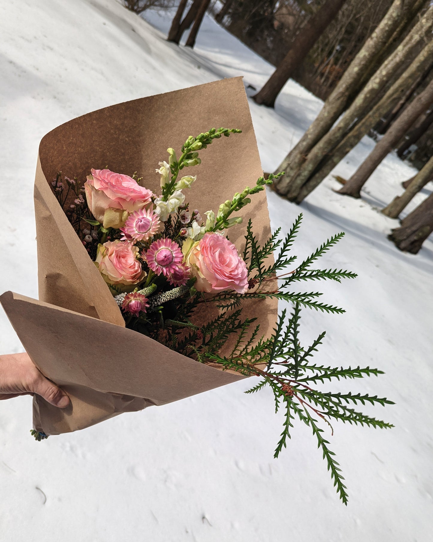 Fresh Flower Subscription - Wrapped Bouquet