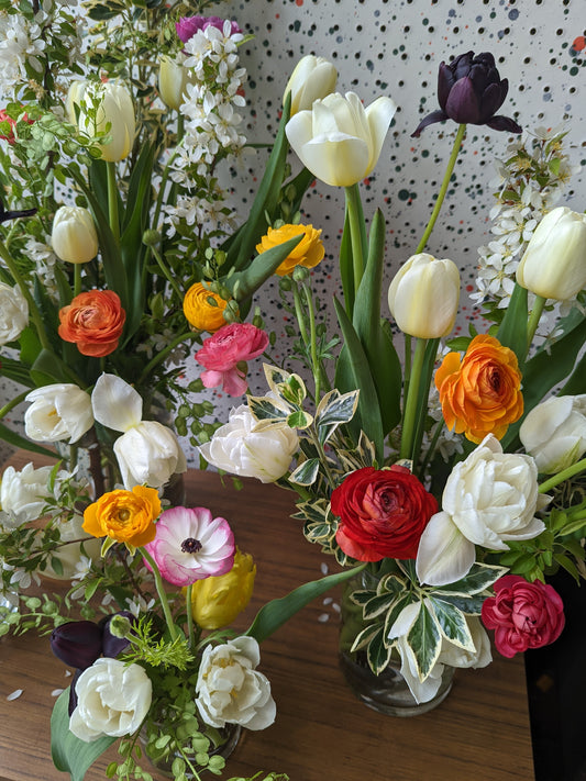 Spring is Sprung Fresh Flower Workshop - Sunday, March 29, 2026