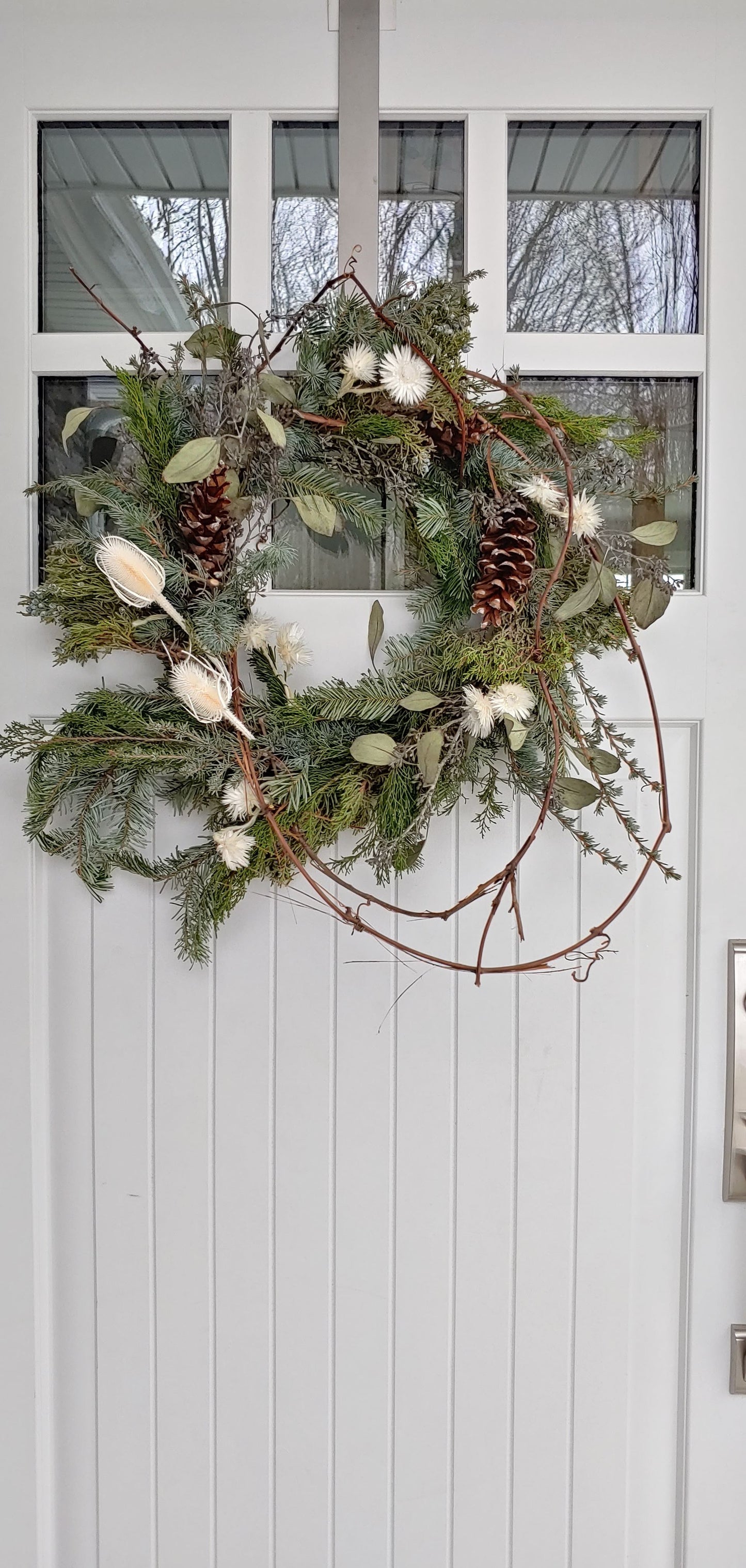 Fresh Pine Wreath- Made to Order at Plant Office