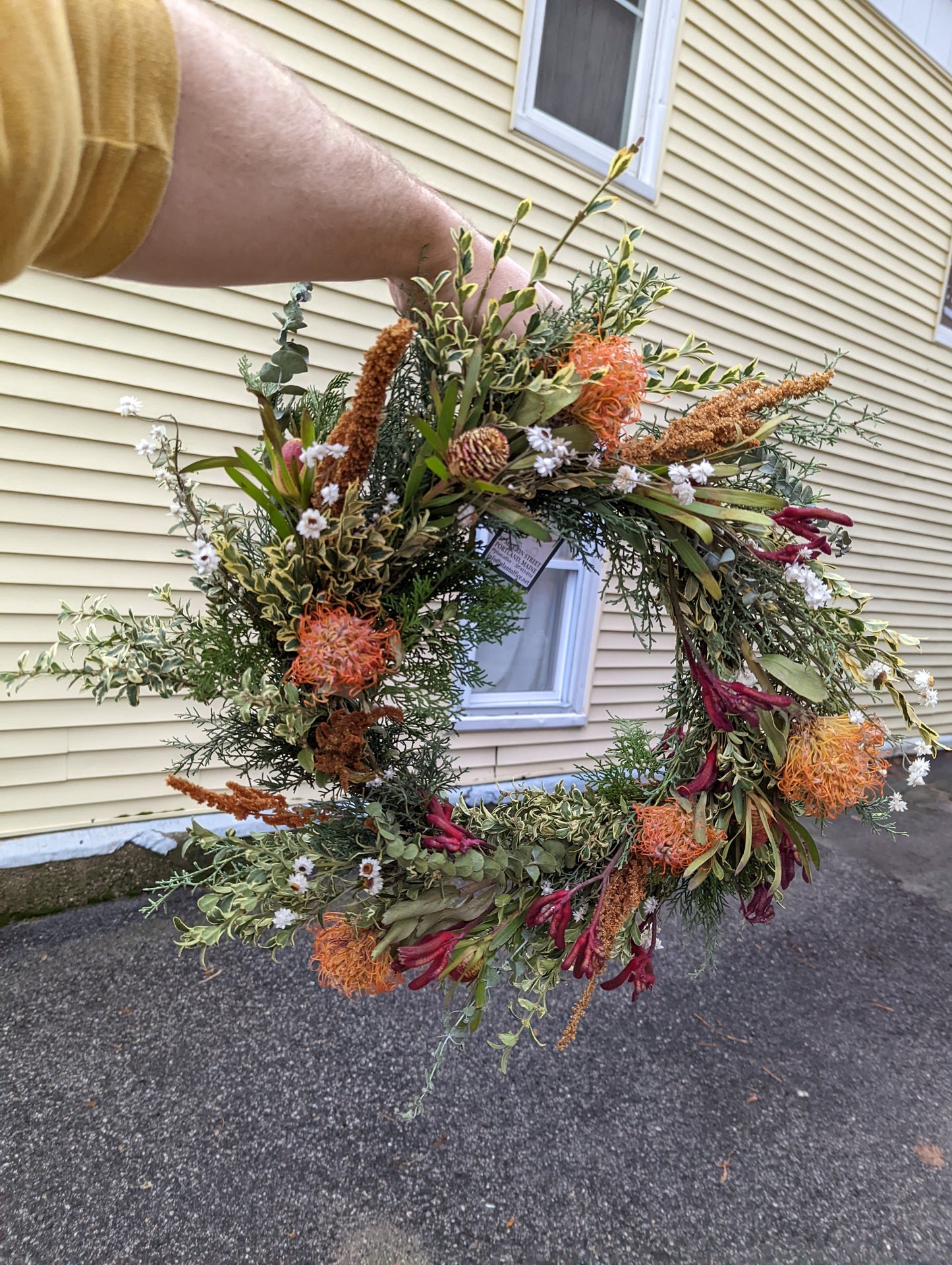 Fresh Pine Wreath- Made to Order at Plant Office